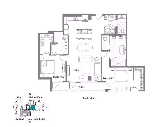 Unit 2210 2210 floor plan